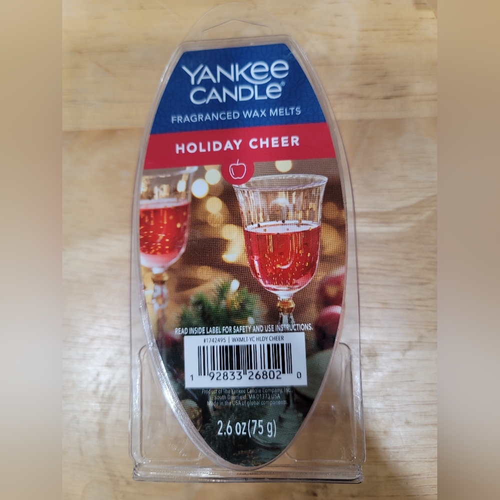 Yankee Candle fragrance wax melts Holiday Cheer
